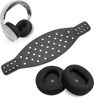 Ear Pads Wide Lambskin Headband Strap for Audeze Maxwell Wireless Gaming Headset