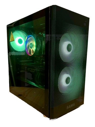 RGB Custom Gaming PC / Ryzen 2700X RTX 2070 16GB RAM 1TB SSD Windows 11 Pro WiFi - Picture 12 of 13
