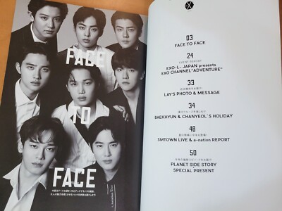 EXO Japan Fanclub EXO-L Planet 9 JAPAN Official Magazine PLANET9