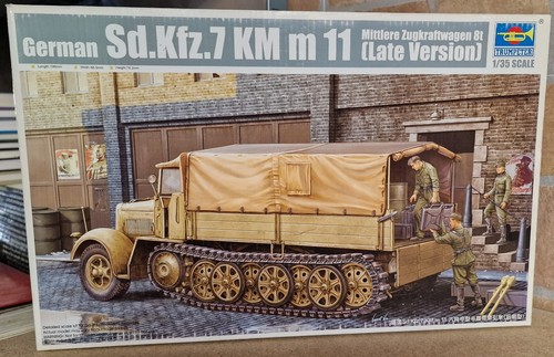 Trumpeter 01507 German Sd.Kfz.7 Mittlere Zugkraftwagen 8t Late Versio Scala 1:35