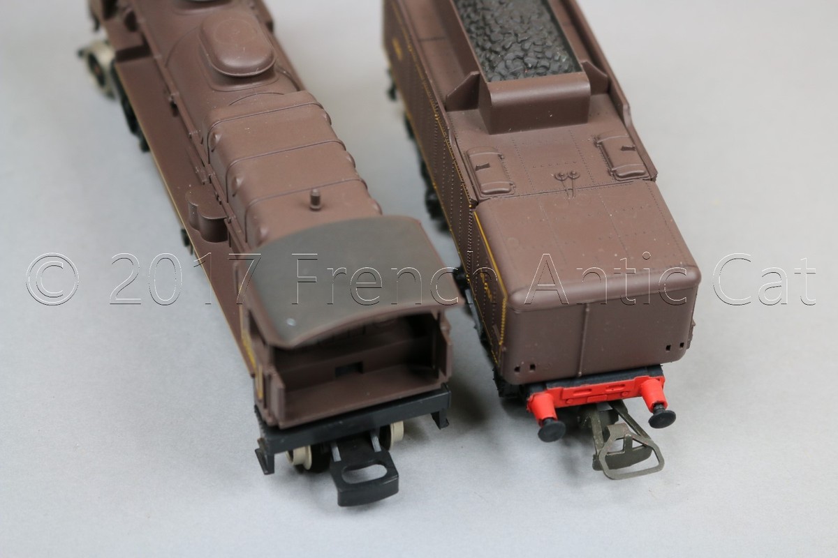 Locomotive Vapeur Jouef HO 8252 - Pacific 3.1200 Nord SNCF - 274 Mm - Occasion