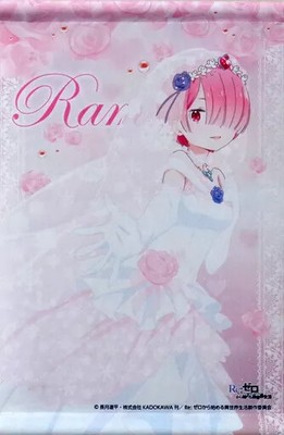Re:Zero A3 Tapestry Winter Campaign Ram Wedding Ver. Limited Edition