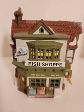 Dept.56~Dickens' Village Series~"The Mermaid Fish Shoppe"~#5926-9 Original Box