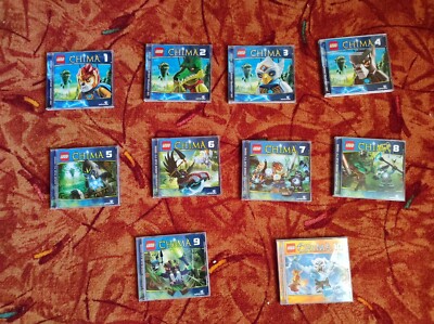 LEGO Chima Hörspiel-CDs | Spannende Abenteuer in der Chima-Welt