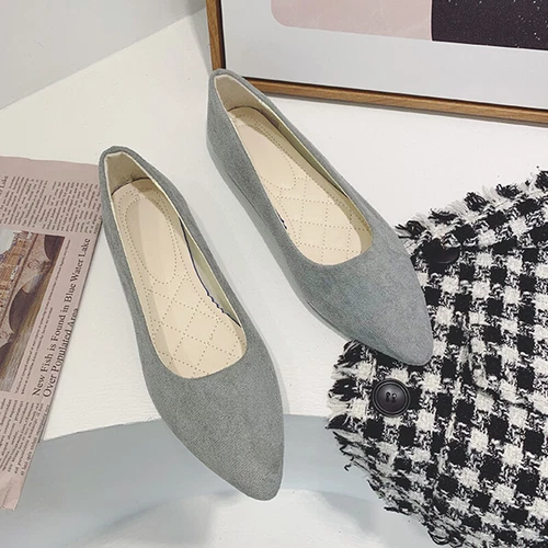 Women Flats Slip On Loafers Walking Women's Comfort Fashion Casual Shoes - Bild 44 von 87