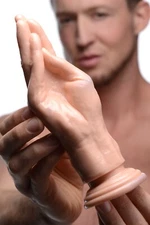 Masters Small Fisting Hand Dildo- Flesh Fist w/ Suction Cup Base Sex Toy