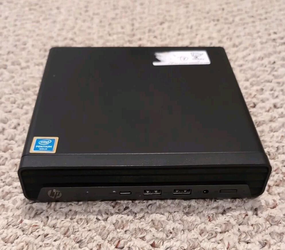 HP ProDesk 400 G6 Mini Desktop Computer I3-10100T 4GB 256GB M.2 