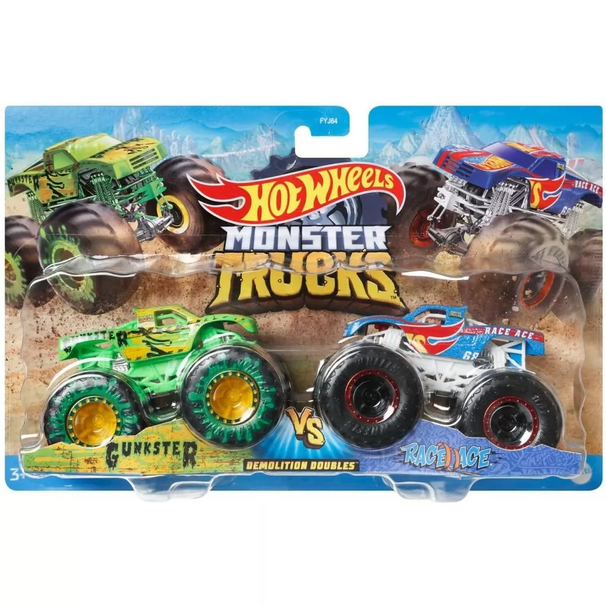 Hot Wheels Monster Trucks Oversized Race Ace