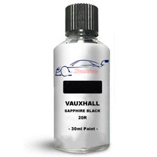 Touch Up Paint For Vauxhall / Opel Tigra Sapphire Black 20R Chip Brush Car