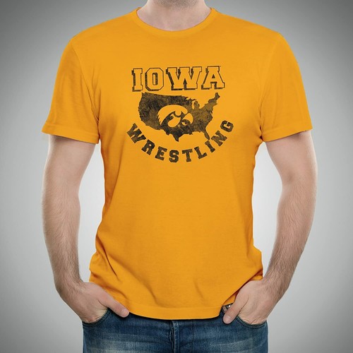 Iowa America Wrestling - Camiseta deportiva oficial de la Universidad NCAA - Imagen 4 de 7