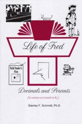 #ad Life of Fred Decimals and Percents Hardcover VERY GOOD $7.15