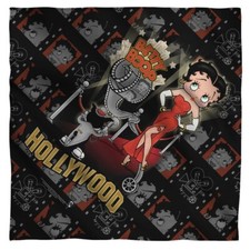 Betty Boop "Hollywood Nights" Bandana - 22" x 22"