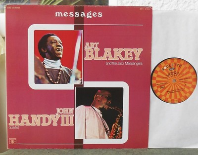 ART BLAKEY Jazz Messengers / JOHN HANDY III - Message.  2 Lps Roulette