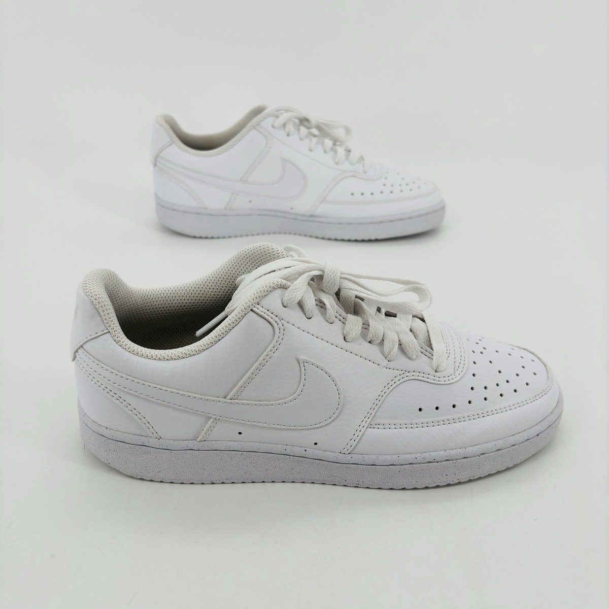 Mens 8 Nike Court Vision Low NN Next Nature White DH2987-100