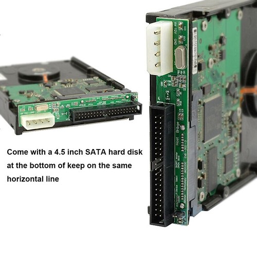 SATA to PATA IDE Converter 2.5 Sata Female to 3.5in IDE 40 pin Male Adapter Card - Picture 6 of 7