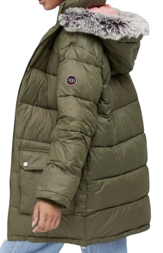 UGG OZZY MID-LENGTH PUFFER JACKET 