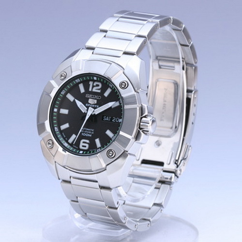 Seiko Automatic 23 Jewels Stainless Steel Men's Watch SNZG29K1 | eBay