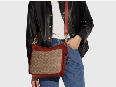 Nwt Coach Chaise Crossbody Bag In Signature Canvas C8487 | eBay