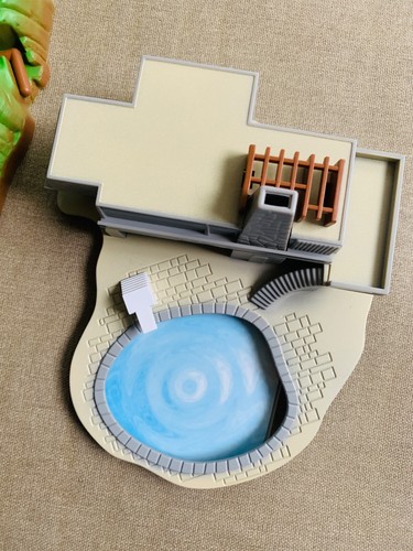 Thunderbirds Tracy Island Electronic Play Set Boxed Vintage 1999 Toy Unused - Picture 10 of 10