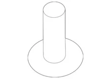 OEM NEW Ford Genuine 2009-2014 F-150 Grille Bracket Screw W709027-S439