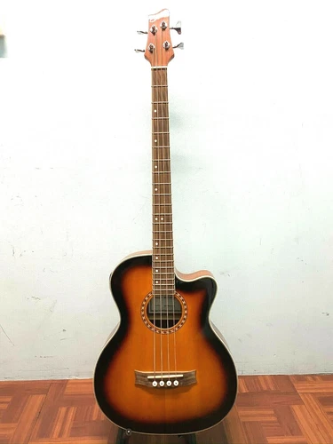 Acoustic-Electric Bass Cutaway Guitar