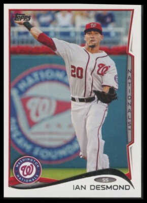 2014 Topps #118 Ian Desmond Washington Nationals