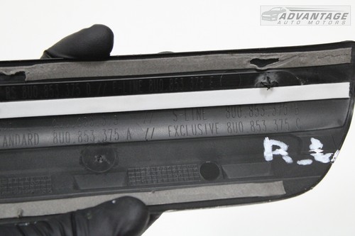 2015-2018 AUDI Q3 REAR LEFT SIDE DOOR SILL STEP SCUFF PLATE COVER TRIM OEM - Picture 4 of 7