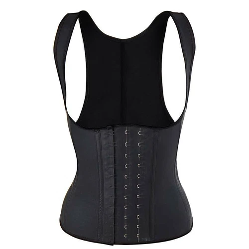 Faja Para Adelgazar Reductoras Abdomen Faja De Ejercicio Tank Top Mujer y Hombre - Picture 13 of 38