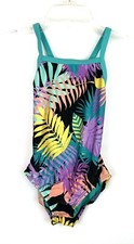 Speedo Girl  s Multicolored Floral One Piece Swimsuit Size 8