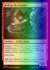 MTG Redcap Heelslasher (161/526) March of the Machine NM FOIL