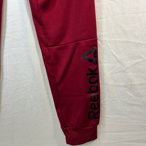 Reebok Youth Boys Red Joggers Size XL 100% Polyester Zippered pocket - Picture 8 of 13