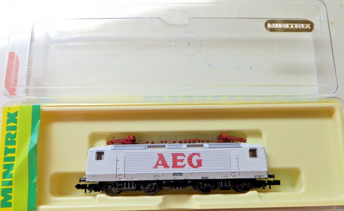 Minitrix 12882 N Elektrolok BR 143 AEG der DB AG unbespielt mit Anleitung in OVP | Zustand: Neu