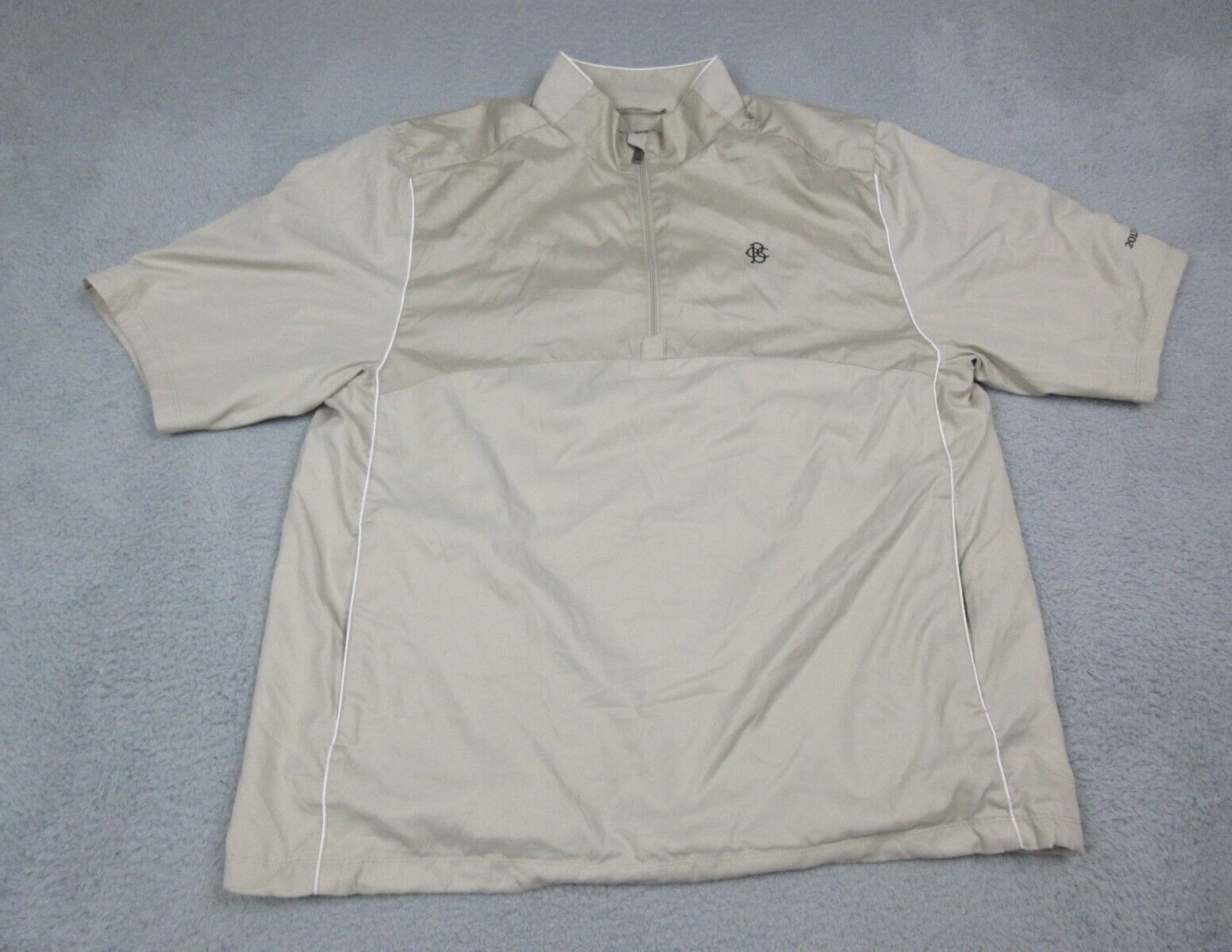 Greg Norman Jacket Mens Medium Gold Golf Windbreaker Lightweight Short Coat
Opens in a new window or