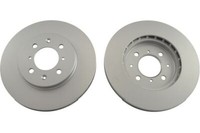 Kavo Parts 2X Bremsscheiben Vorne Ø258 Mm BelüFtet Beschichtet FüR Honda Jazz
