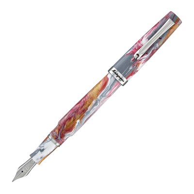 Montegrappa Tarvisium Fountain Pen in Paris in Bloom - Broad - NEW in Box
