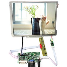 DV VGA LCD Controller Board 10.4" 800x600 LCD Screen Replace G104SN03 V1 LCD