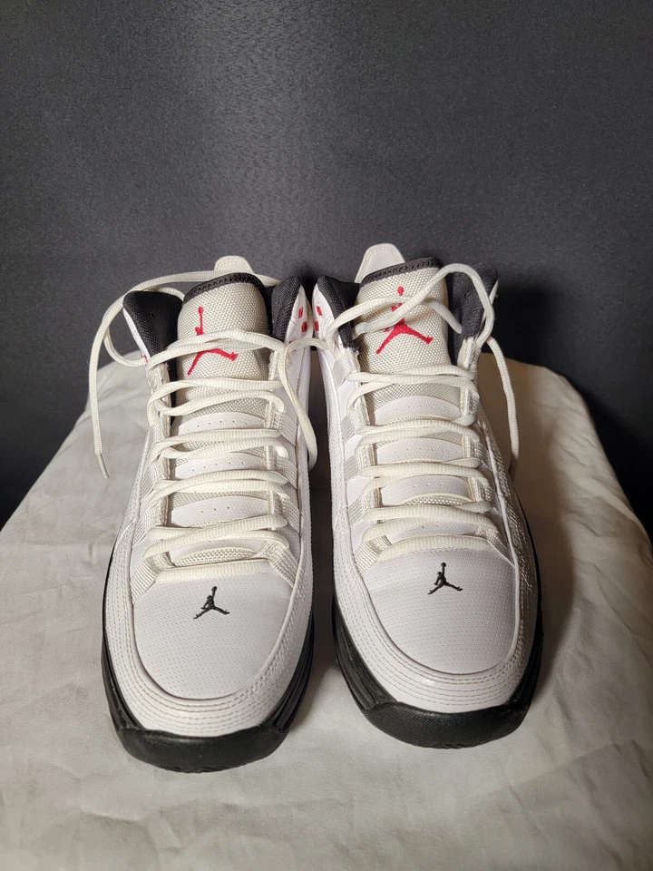 Jordan Take Flight Blanco Rojo Universitario Talla 11 - 100% Auténtico Foto 2 de 4