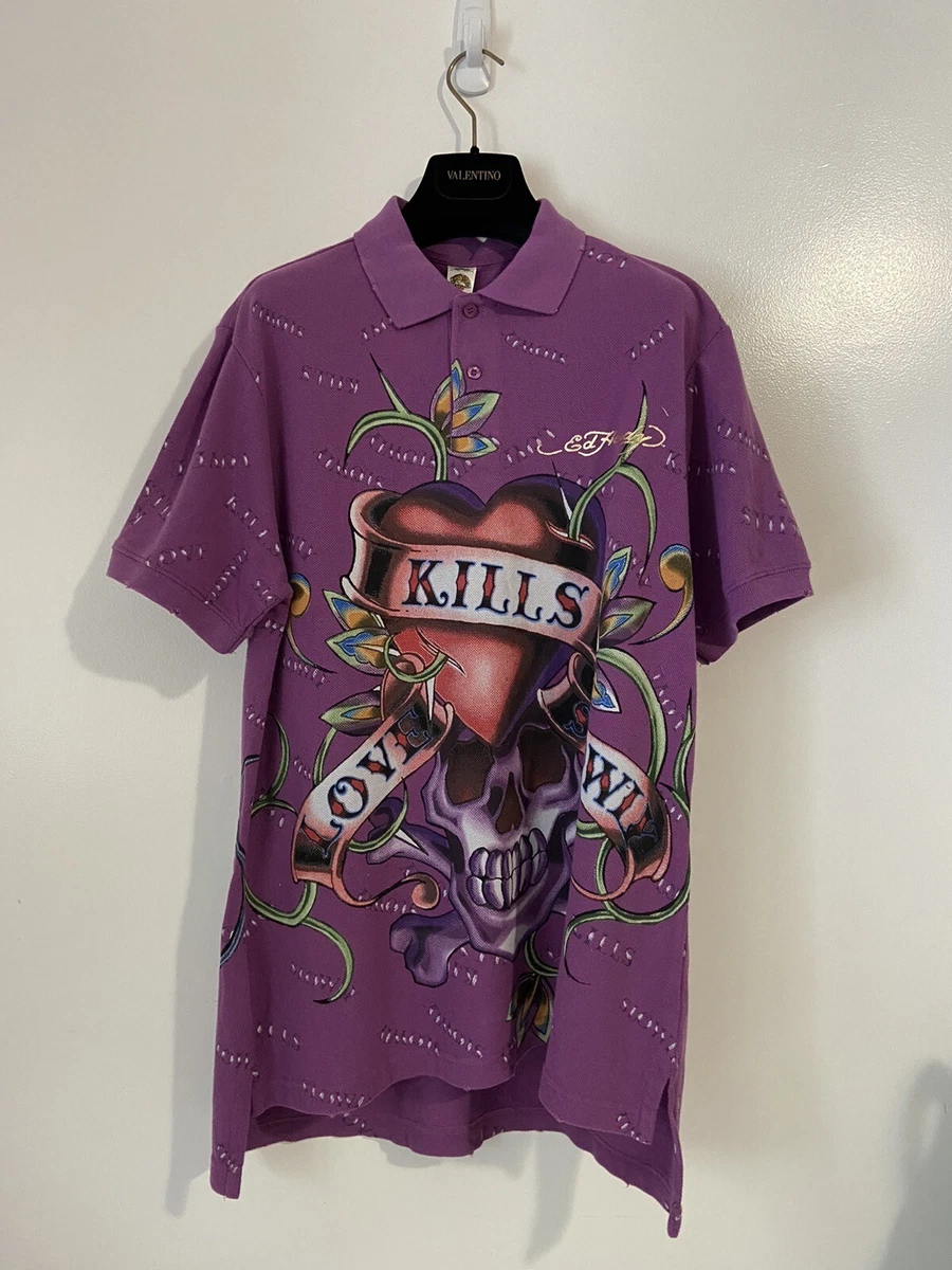 Ed Hardy Purple Shirts for Men for sale | eBay