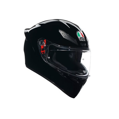 Helm AGV K1 S Solid Black ECE2206 schwarz glänzend Gr. XL Motorradhelm