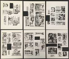 RARE Ad Sheet/Ad Slick 8 1/2