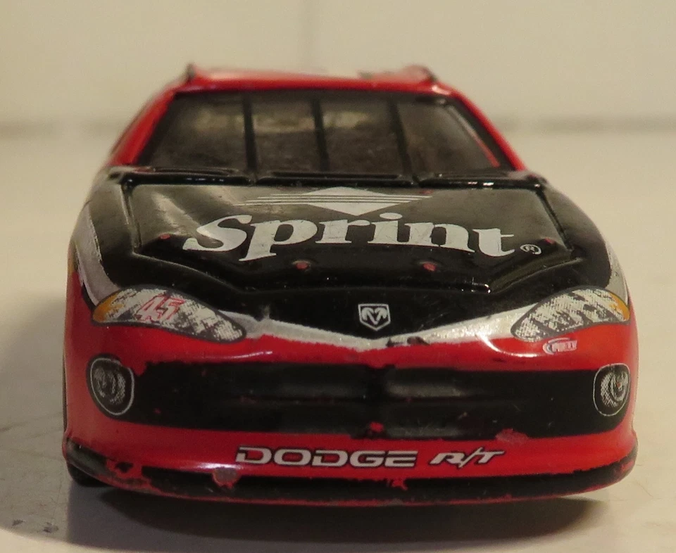 Coche de carreras suelto Kyle Petty Sprint 2000 #45 calibre 1/64 equipo NASCAR diecast Foto 3 de 4