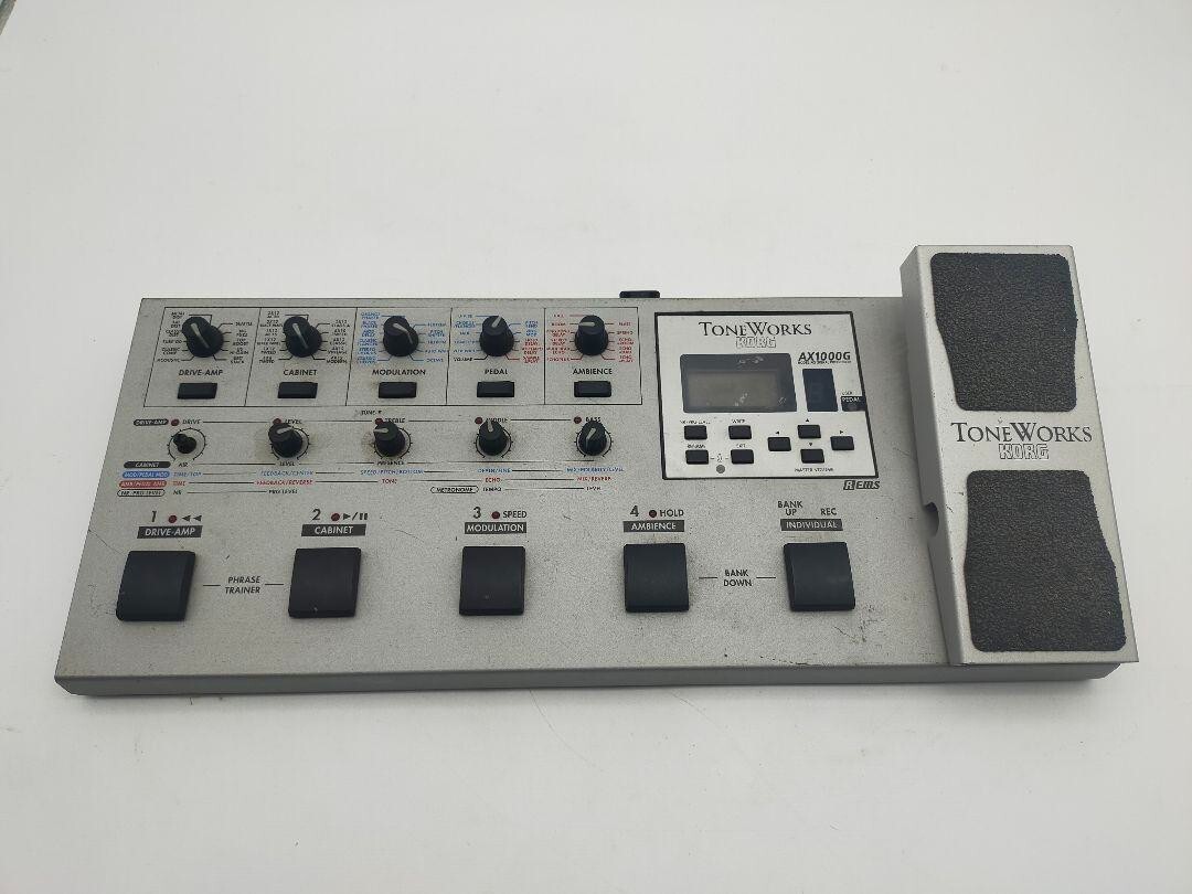 Korg Toneworks AX1000G Multi Effects Pedal Good from Japan