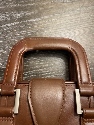 MCKLEIN 83344 Genuine Leather Brown Briefcase Expandable Attache Case Vintage - Afbeelding 13 van 13