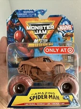 2024 Spin Master Mystery Mudders Monster Jam 1:64 Series 1 Marvel Spider-Man NEW