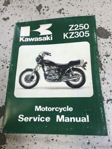 Arbitrage kondom Modsigelse 1979 1980 1981 1982 Kawasaki Z250 KZ305 Service Repair Shop Manual OEM |  eBay