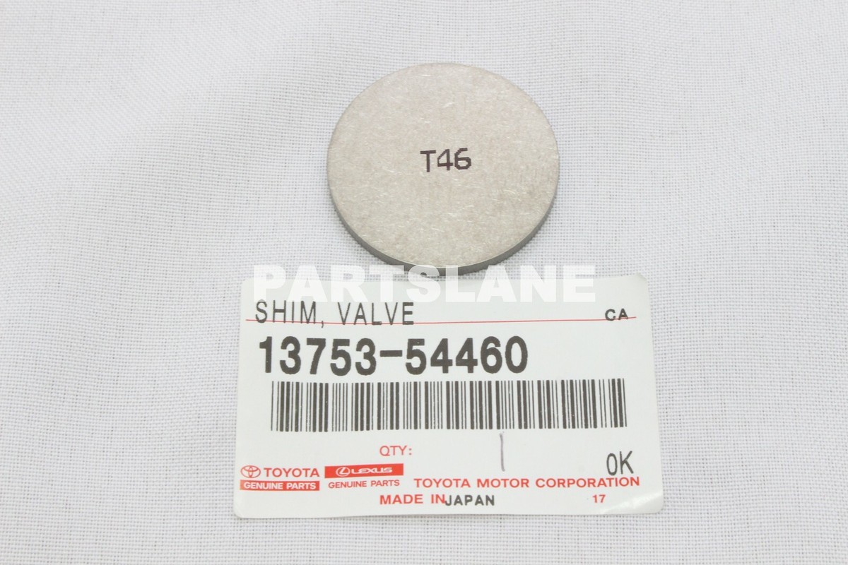 13753-54460 Toyota OEM Genuine SHIM, VALVE ADJUSTING | eBay