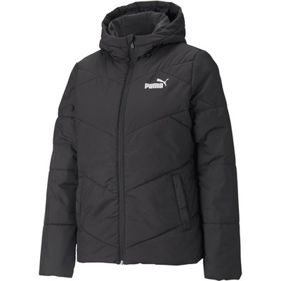 Damen-Winterjacke Puma ESS Padded, schwarz, 58764801, Größe XS