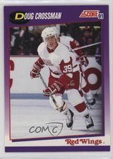 1991-92 Score American Doug Crossman #38 14m3
