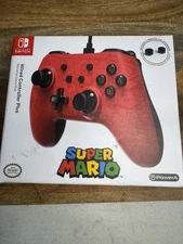 PowerA Wired Controller for Nintendo Switch Super Mario - Red / Black