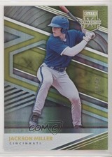 2020 Panini Elite Extra Edition Prime Numbers Gold 24/24 Jackson Miller #65 a3q